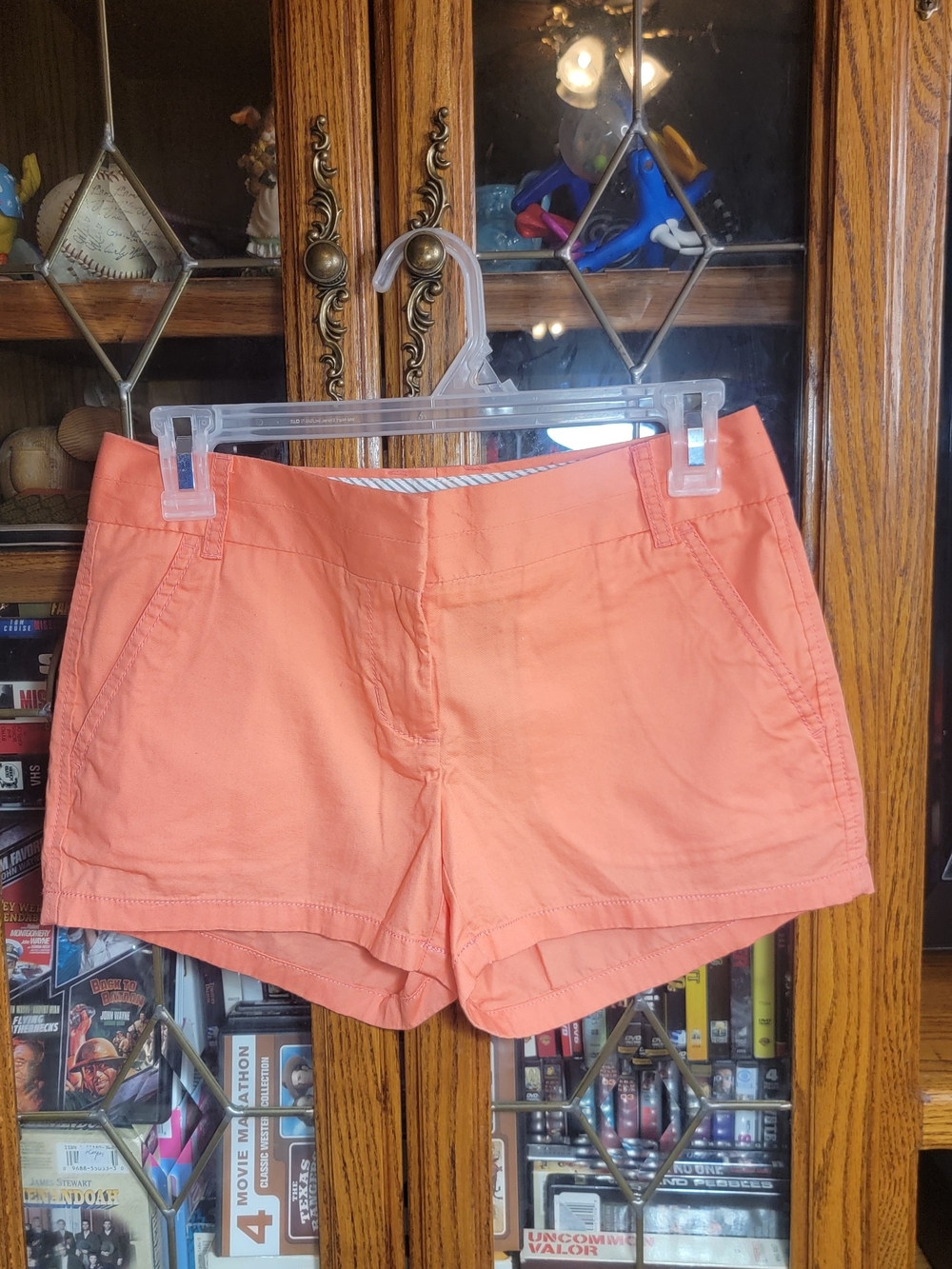 J. Crew Women's Coral Casual Cotton Shorts  Size 00